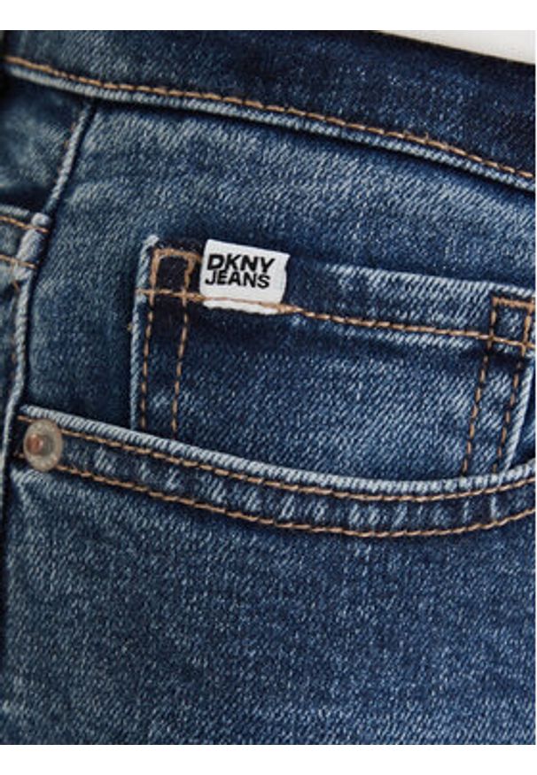 DKNY Jeansy DJ5M4005 Niebieski Flare Fit. Kolor: niebieski