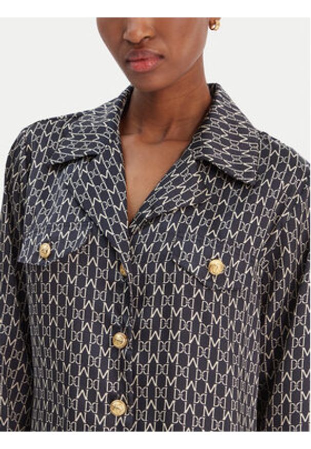 Marciano Guess Koszula 6RGH12 7435A Czarny Regular Fit. Kolor: czarny. Materiał: syntetyk