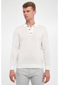 Liu Jo - Sweter męski z wełny merino LIU JO. Materiał: wełna #4