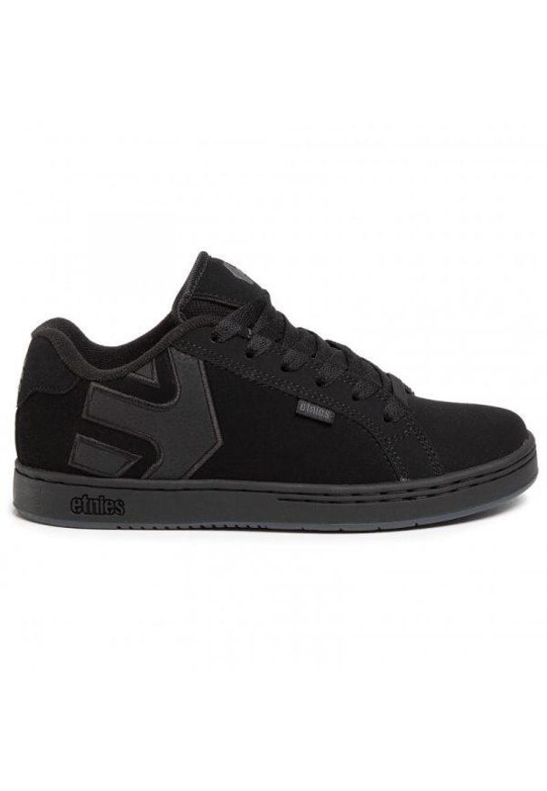 Buty Męskie na deskorolkę Etnies Fader – Black Dirty Wash. Kolor: czarny. Sport: skateboard