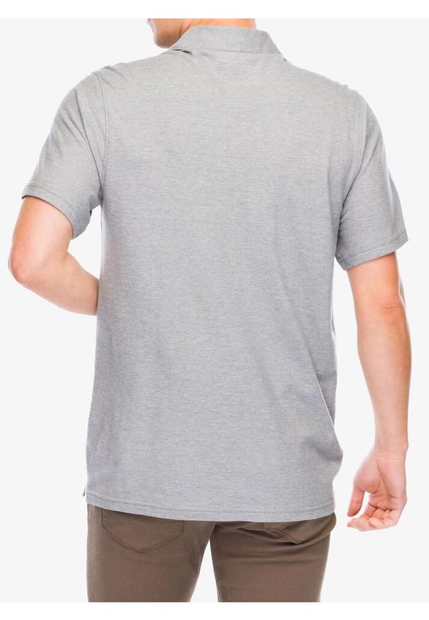 Koszulka polo męska Smartwool Short Sleeve Polo. Typ kołnierza: polo. Kolor: szary