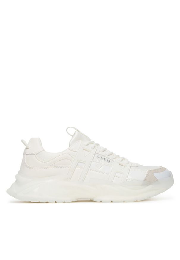 Guess Sneakersy 178499 Biały. Kolor: biały. Materiał: skóra