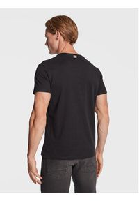 Petrol Industries T-Shirt Logo M-3020-TSR600 Czarny Regular Fit. Kolor: czarny. Materiał: bawełna #3