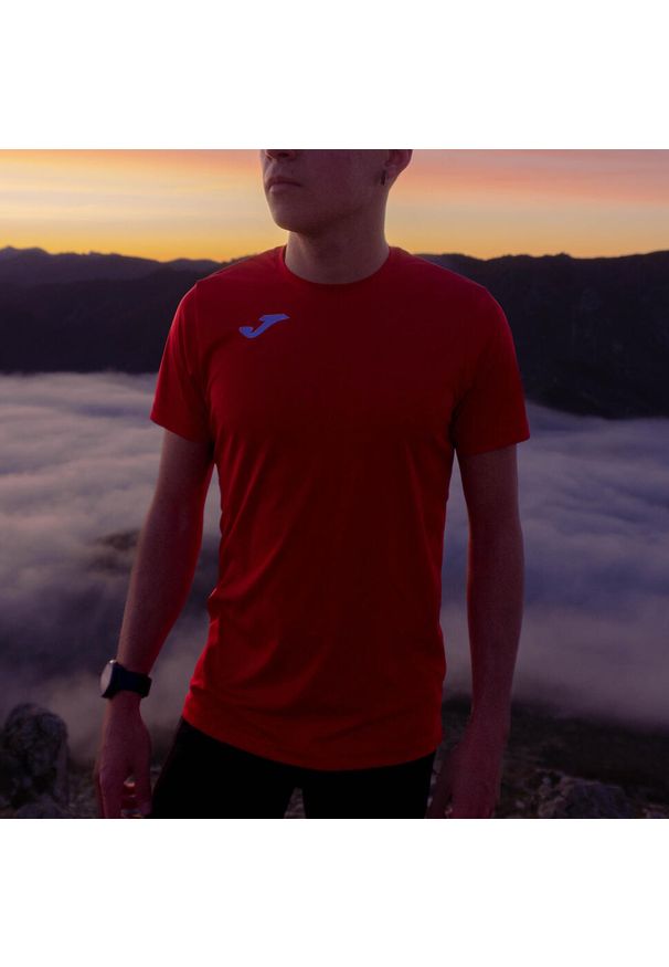 Koszulka do biegania męska Joma Record II. Kolor: czerwony