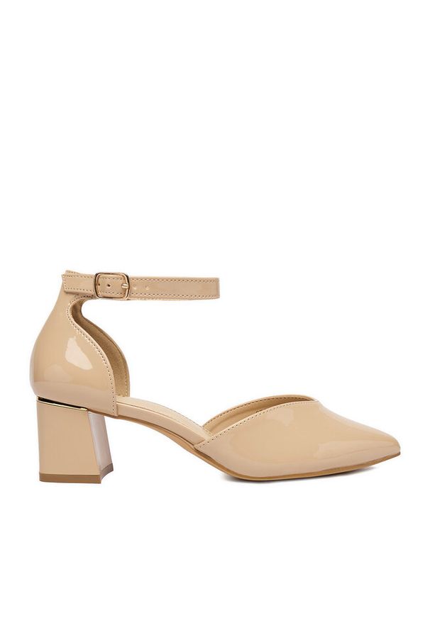 Jenny - Czółenka JENNY. Kolor: beżowy