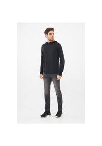 Viking - Longsleeve z kapturem męski VIKING Canby Bamboo. Typ kołnierza: kaptur. Kolor: niebieski. Długość rękawa: długi rękaw. Sport: turystyka piesza