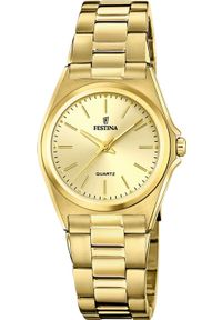 Zegarek Festina Zegarek damski Festina F20557-3 złoty. Kolor: złoty #1