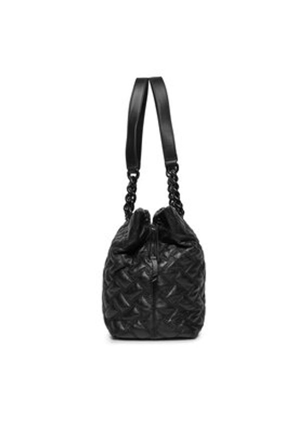 Kurt Geiger Torebka Kensington Drench 1269100109 Czarny. Kolor: czarny. Materiał: skórzane