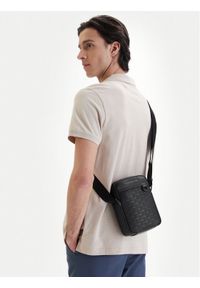 TOMMY HILFIGER - Tommy Hilfiger Saszetka Th Modern Mini Reporter AM0AM14019 Czarny. Kolor: czarny. Materiał: skóra #1