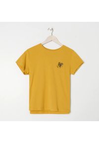 Sinsay - Koszulka Harry Potter - Żółty. Kolor: żółty