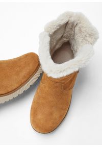 bonprix - Kozaki Skechers. Kolor: brązowy #3