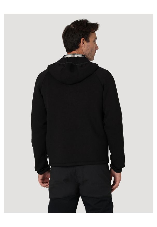 Wrangler - WRANGLER ATHLETIC HYBRID MĘSKA KURTKA PRZEJŚCIOWA WIOSENNA JESIENNA REAL BLACK WA4MY3101 112324777. Sezon: wiosna, jesień