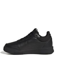 Adidas - Buty adidas Tensaur Sport 2.0 K Jr GW6424 czarne. Okazja: na uczelnię. Zapięcie: sznurówki. Kolor: czarny. Materiał: materiał, syntetyk, skóra, guma. Szerokość cholewki: normalna. Wzór: gładki. Sport: fitness #4