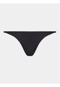 Calvin Klein Underwear Stringi 000QF7323E Czarny. Kolor: czarny. Materiał: syntetyk