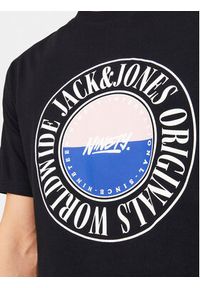 Jack & Jones - Jack&Jones T-Shirt Cobin 12250411 Czarny Standard Fit. Kolor: czarny. Materiał: bawełna #2