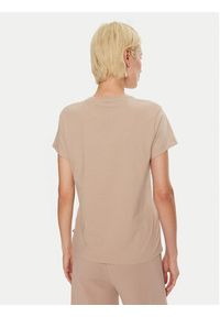 BOSS - Boss T-Shirt 50527303 Beżowy Relaxed Fit. Kolor: beżowy. Materiał: bawełna #5