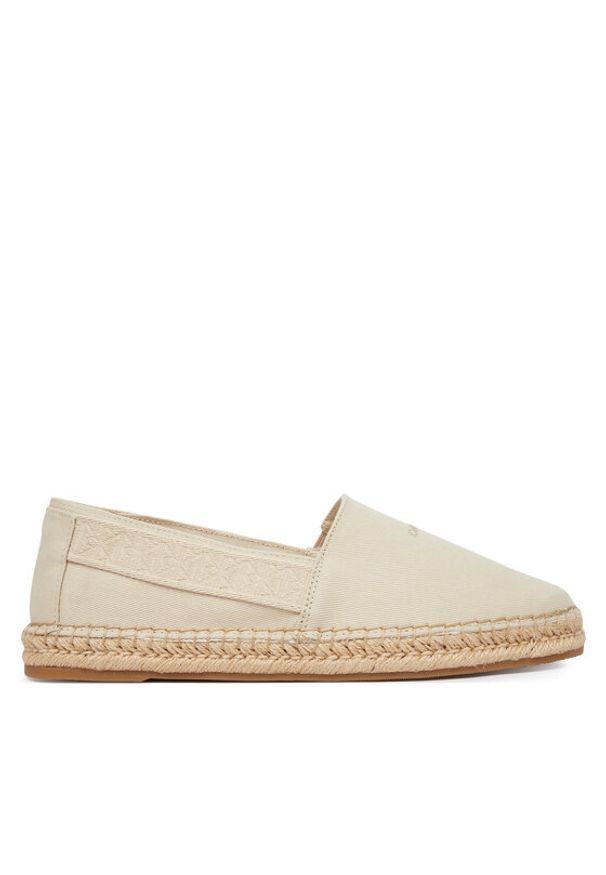 Calvin Klein Espadryle Espadrille Webbing Cv HM0HM02075 Écru. Materiał: materiał