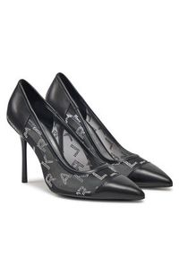 Karl Lagerfeld - KARL LAGERFELD Szpilki Sarabande KL30925A Czarny. Kolor: czarny. Materiał: materiał. Obcas: na szpilce