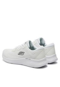 skechers - Skechers Sneakersy Perfect Time 149991/WBK Biały. Kolor: biały. Materiał: materiał #5