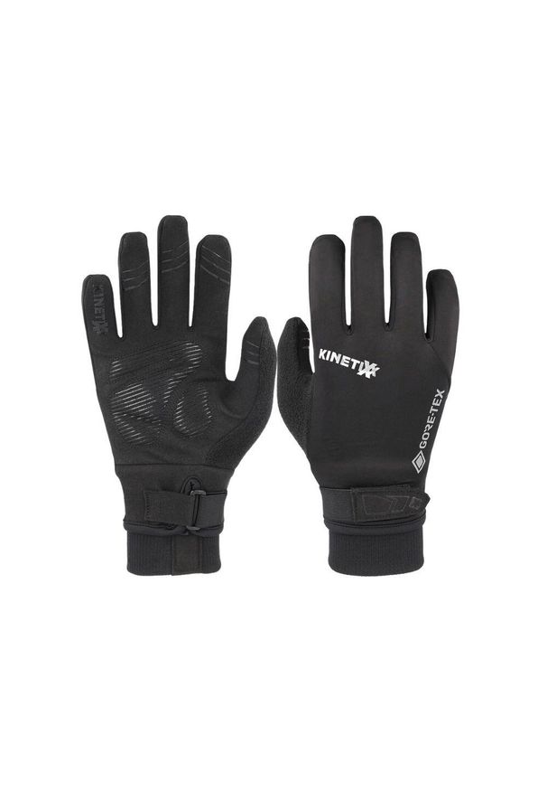 Rękawiczki rowerowe zimowe unisex KINETIXX Lucas GTX black. Kolor: czarny. Sezon: zima