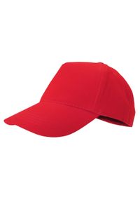 SOL'S - Słoneczna Czapka Z Daszkiem Dla Dzieci. Kolor: czerwony