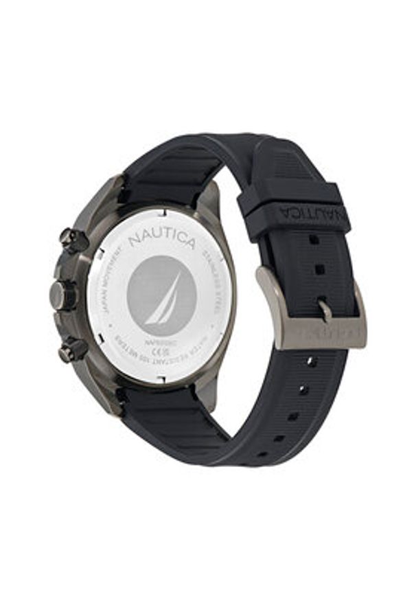 Nautica Zegarek Sporty Chronograph NAPBSS502 Szary. Kolor: szary. Styl: sportowy