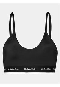 Calvin Klein Swimwear Góra od bikini KW0KW02426 Czarny. Kolor: czarny. Materiał: syntetyk