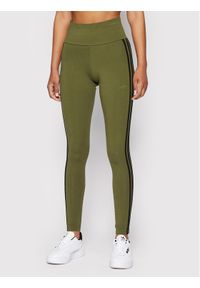 Adidas - Legginsy adidas. Kolor: zielony #1