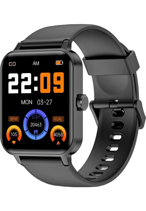 Smartwatch Blackview R30 Czarny (R30). Rodzaj zegarka: smartwatch. Kolor: czarny