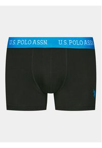 U.S. Polo Assn. Komplet 3 par bokserek 80253 Czarny. Kolor: czarny. Materiał: bawełna #7
