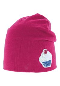 Czapka przejściowa dla dziewczynki Viking Elza. Kolor: różowy. Sezon: zima. Styl: sportowy #1