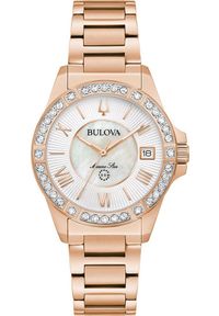 Zegarek Bulova Zegarek damski Bulova 98R295 różowe złoto. Kolor: złoty, wielokolorowy, różowy #1