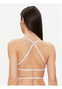 Calvin Klein Swimwear Góra od bikini KW0KW02249 Biały. Kolor: biały. Materiał: syntetyk #2