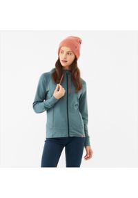 Bluza damska Viking Lonetree Bamboo Hoodie Lady. Kolor: niebieski. Materiał: polar. Sport: turystyka piesza