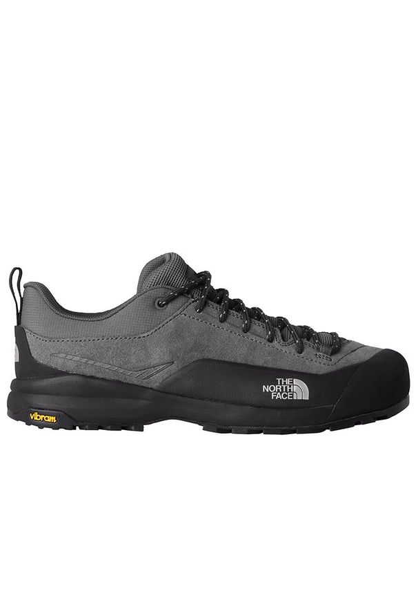 Buty męskie The North Face Verto 0A8G4PRPI1 - szare. Kolor: szary. Materiał: zamsz, guma. Szerokość cholewki: normalna. Sport: turystyka piesza