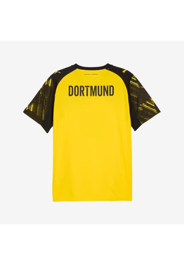 Oficjalna koszulka piłkarska Puma Borussia Dortmund 25/26 domowa. Materiał: materiał. Sport: piłka nożna