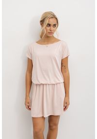 SUKIENKA MAYA MODAL JASNO RÓŻOWA L - Flawless. Kolor: różowy. Materiał: wiskoza, elastan