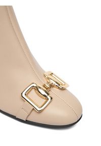 HÖGL Botki 0-184130-14000 Écru. Materiał: skóra #4