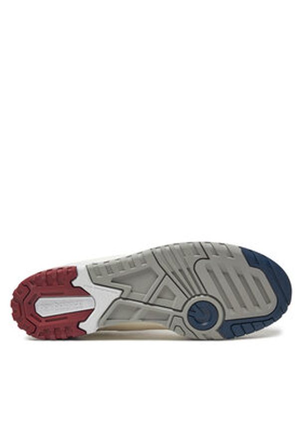New Balance Sneakersy BB550VRC Biały. Kolor: biały. Materiał: skóra