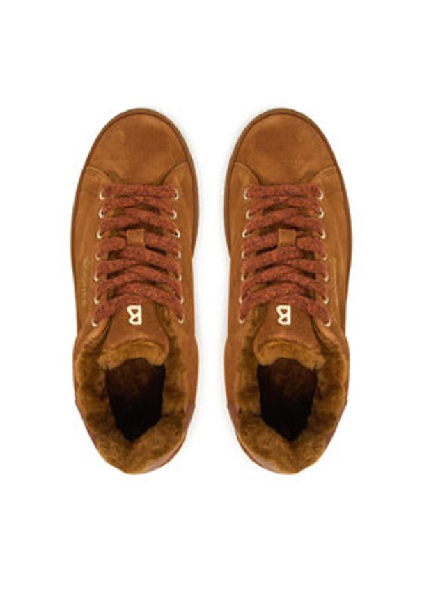 Bogner Sneakersy Lucerne 3 E 22540213 Brązowy. Kolor: brązowy. Materiał: skóra, zamsz