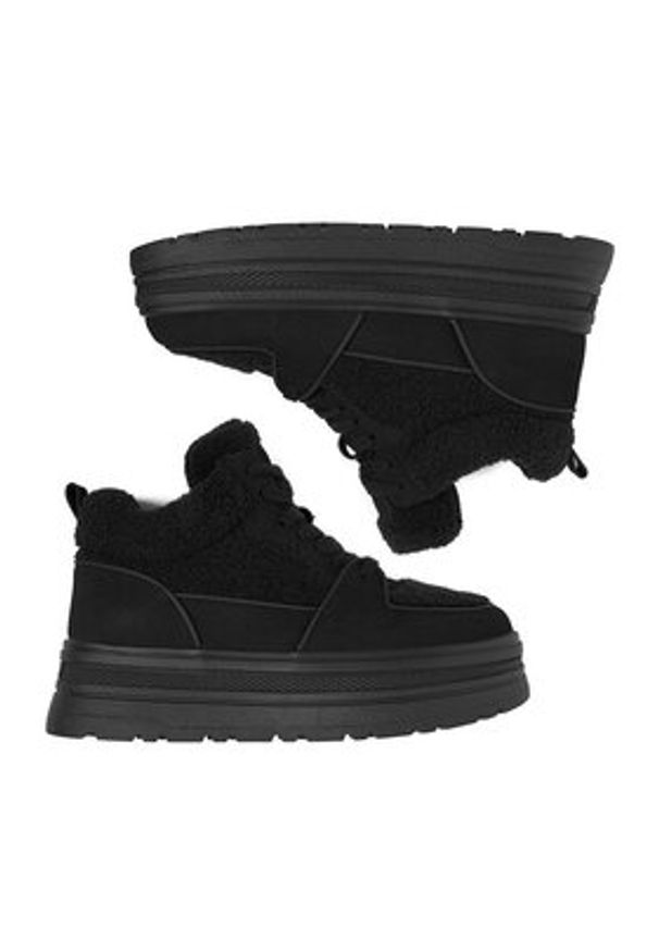 Roxy Trzewiki CEO-WSS21655-01 Czarny. Kolor: czarny. Materiał: materiał