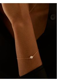 Daniel Wellington Bransoletka Pavé DW00400626 Różowe złocenie. Materiał: metalowe. Kolor: różowy #5