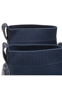Calvin Klein Sneakersy Recycled High-Top Sock Trainers HM0HM00760 Granatowy. Kolor: niebieski. Materiał: materiał #5