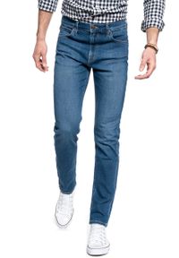 Lee - LEE AUSTIN MĘSKIE SPODNIE JEANSOWE MID WORN IN RAY L733NOWH #9