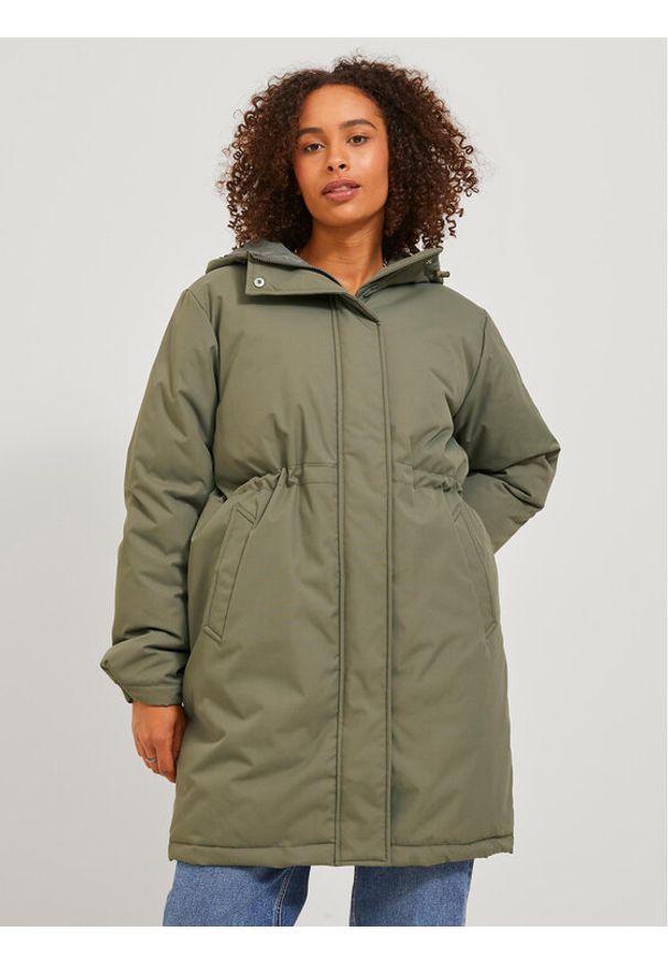 JJXX Parka 12236885 Zielony Regular Fit. Kolor: zielony. Materiał: syntetyk