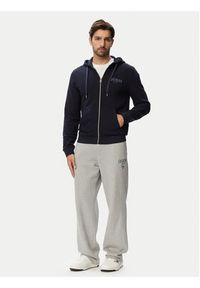 Guess Bluza M6YQ48 K4244 Granatowy Slim Fit. Kolor: niebieski. Materiał: bawełna #2