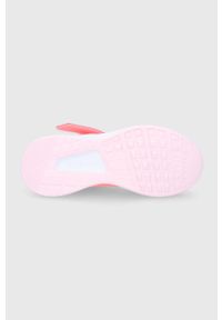 Adidas - adidas - Buty dziecięce Runfalcon 2.0 GV7754. Nosek buta: okrągły. Zapięcie: rzepy. Kolor: różowy. Materiał: materiał, guma #2