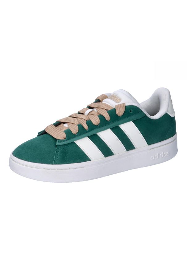 Adidas - Buty ADIDAS GRAND COURT ALPHA 0 Zielony. Kolor: zielony. Styl: elegancki, sportowy