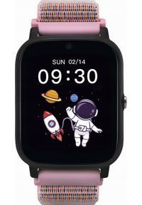 GARETT - Smartwatch Garett Kids Tech 4G Pink Velcro. Rodzaj zegarka: smartwatch #1