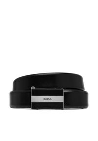 BOSS Pasek Boss_Icon_Leat_Os35 50546937 Czarny. Kolor: czarny. Materiał: skóra #1